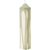 Ferm Living Dryp Pilar Kaars Tea Green | 20 cm