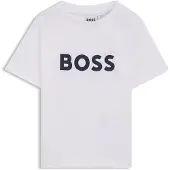 BOSS Shirt navy / wit