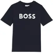BOSS Shirt navy / wit