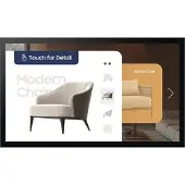 Samsung QM32C-T Digitale signage flatscreen 81,3 cm (32") LCD Wifi 400 cd/m² Zwart Touchscreen Tizen 7.0 16/7
