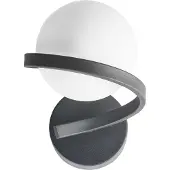 Beliani COLAGNE - Wandlamp - Zwart - Aluminium