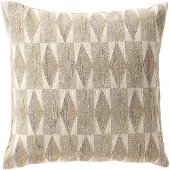 Hoii MARENT | sierkussen 45x45 cm | White Pepper | beige |
