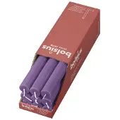 Bolsius Rustiek Tafelkaars Violet 9st Paars paars Wax Bolsius Kaars