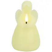 Countryfield LED Kaars Engel L Creme 8,5x8,5x14,5cm Crème crème Wax Led kaars