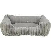 Trixie - Hondenmand Vital Jonna - Ribfluweel - Grijs - 60X50 cm