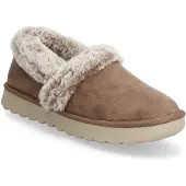 SKECHERS Cozy Up Pantoffels taupe Synthetisch Maat 40