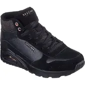 SKECHERS Sneakers hoog 'UNO' zwart