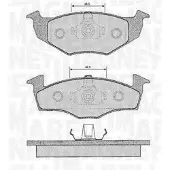 MAGNETI MARELLI 363916060388 Remblokken