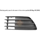 ISAM 2314717 Ventilatiegrille, bumper