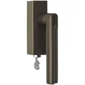 Formani ECLIPSE DR103-DKLOCK draaikiepgarnituur afsluitbaar linksdraaiend brons