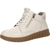 Caprice Veterlaarsjes 'FINA' taupe / offwhite
