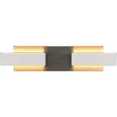 TRIO MUSTERRING RIVERA – Wandlamp – Nikkel wit – LED – Afstandsbediening – Dimbaar – Up-and-down verlichting