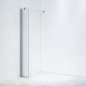 Marenza Bellini Inloopdouche - 30x200cm - helder glas - chroom WR30-C/C
