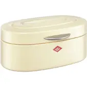 Wesco Single Elly Broodtrommel | 8,5 Liter | Metaal - Amandel | Broodbewaardoos