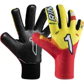 Rinat keepershandschoenen kinderen Onana NKAM Rood-Geel maat 7