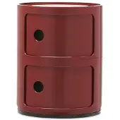 Kartell Componibili New Colors Opbergunit Bordeaux | 2 doors