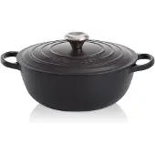Le Creuset Marmite Signature Ø28cm / 4.9L 'Mat Zwart '