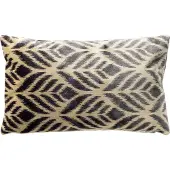 Hoii ALEXA | sierkussen 30x50 cm | Charcoal Gray | antraciet | | met duurzame kussenvulling