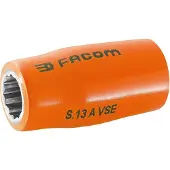 Facom doppen 1/2" 12 kant geïsoleerd 14 mm - S.14AVSE
