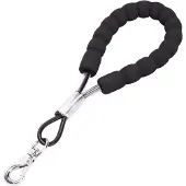 Nobleza Hondenriem korthouder met dik handvat - Korte hondenriem - Riem grote hond - Lengte 26 cm