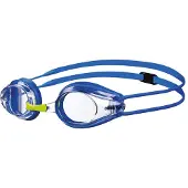 Arena Tracks Goggles Kinderen, blauw 2023 Zwembrillen