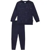Schiesser Nachtkledij ' Boys World ' donkerblauw