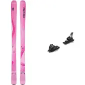 Faction - Packs (ski's & bindingen) - Pack Dancer 1 Pink 2026 voor Heren van Hout - Roze