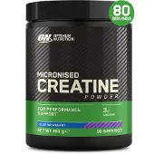 Optimum Nutrition Micronized Creatine Flavoured - 80 Servings - Blue raspberry