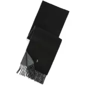 Ralph Lauren Sjaal donkergrijs / zwart