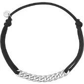 Glanzstücke Armband zwart / zilver