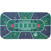 HOT Games Pokerkleed 180x90 cm – Groen Neopreen
