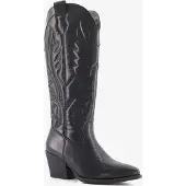 Blue Box hoge dames cowboylaarzen zwart maat 36