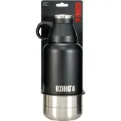 Kong Drinkfles Overig- duo day trek drinkfles rvs zwart 910 ml