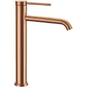 REA Wastafelkraan Clif Brush Copper High