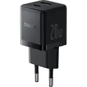 Baseus 20W Wandlader Usb-C Usb-A Voor Telefoons En Snelle Apparaten