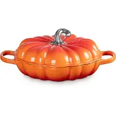 Le Creuset Campagnard Pompoen Ø28cm / 2,5L 'Oranjerood'