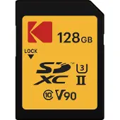 Kodak SD 128GB UHS-II U3 V90 Ultra Pro