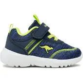 Kangaroos Sneakers 'Chummy' navy / neongroen