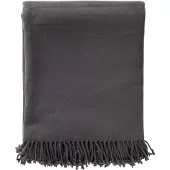 Hoii ANNABELLA | plaid 150x200 cm | Charcoal Gray | antraciet |