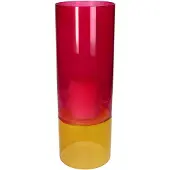HD Collection Vase Glass Multi 12x12x35cm