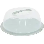Atmosphera Ronde Gebakdoos/Taartdoos met basis - Ø36xH14cm - Groen