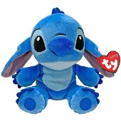 TY Beanie Baby Stitch - (Soft Body) -6" Blue