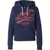Superdry Sweatshirt 'HIGH FLYERS' navy / rood