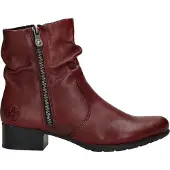 Rieker Boots 'Enkellaarsjes Hak' bordeaux