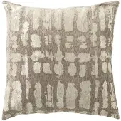 Hoii DELPHINE | sierkussen 45x45 cm | Doeskin | bruin |
