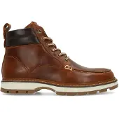 No Stress Cognac leren veterboots | Maat 41
