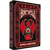 Quint Spellbound - Premium Speelkaarten - Handgetekende ontwerpen - Karmijnrood