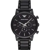 Emporio Armani Luigi Heren Horloge Zwart AR1895