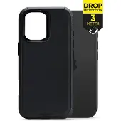 Mobilize Defender iPhone 17 Hoesje Zwart