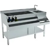 CombiSteel Cocktail Bar Station 1400